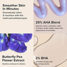Load image into Gallery viewer, Paula's Choice Skin Perfecting 25% AHA + 2% BHA Exfoliant Peel, Fragrance-Free & Paraben-Free, 1 Oz