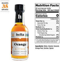 Load image into Gallery viewer, Hella Cocktail Co. | 5-Pack Bitters Bar Set, 8.5 Fl Oz Total | Craft Aromatic, Orange, Ginger, Citrus, & Smoked Chili Cocktail Bitters made with Real Fruit Peel & Whole Spices