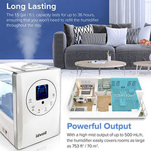 Load image into Gallery viewer, LEVOIT Humidifiers for Large Room Bedroom (6L), Warm and Cool Mist Ultrasonic Air Humidifier for Home Whole House Babies Room, Customized Humidity, Remote, Germ Free and Whisper-Quiet