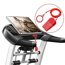 Load image into Gallery viewer, Treadmill Universal Magnet Safety Key for All NordicTrack, Proform, Image, Weslo, Reebok, Epic, Golds Gym, Freemotion, and Healthrider Treadmills (Red)