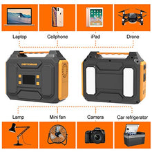 Load image into Gallery viewer, DenGaWa Portable Power Station 250Wh, Laptop Charger Lithium Battery Power Supply with 110V/250W Pure Sine Wave AC Output, DC USB Ports for Outdoors Camping Home Emergency