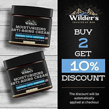 Load image into Gallery viewer, Men's Face Moisturizer - Anti Aging & Anti Wrinkle Cream - Proudly Made in USA - After Shave Lotion - Facial Skin Care with Collagen, Retinol & Hyaluronic Acid - Day & Night Moisturizing for Any Age