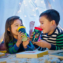 Load image into Gallery viewer, Munchkin Miracle 360 Degree Glow in The Dark Sippy Cup, 9 Oz, Camping, Yellow