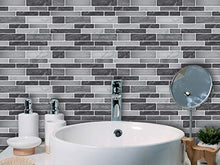 Load image into Gallery viewer, Art3d 10-Sheet Self-Adhesive Tile Backsplash for Kitchen, Vinyl Decorative Tiles, 12"x12"
