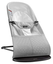 Load image into Gallery viewer, BabyBjörn Bouncer Balance Soft, Mesh, Silver/White (005029US)