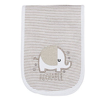 Load image into Gallery viewer, Gerber unisex baby 3-pack Terry Burp Cloth bibs, Elephant, 18 x 6.25 US