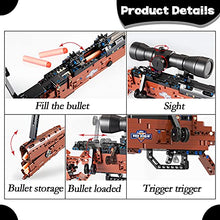Load image into Gallery viewer, Seyaom DIY Building Blocks Model Toy, Simulation Handheld Shooting Toy, Model Kit Building Blocks Gun, Blaster Building Bricks Model Set (98K Mauser Rifle)(653pcs)