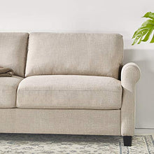 Load image into Gallery viewer, ZINUS Josh Loveseat Sofa / Easy, Tool-Free Assembly, Beige