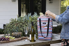 Load image into Gallery viewer, PackIt Freezable Double Wine Bag, Blanket Stripe