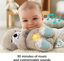 Load image into Gallery viewer, Fisher-Price Soothe 'n Snuggle Otter, Portable Plush Soother with Music, Sounds, Lights and Breathing Motion, Multi