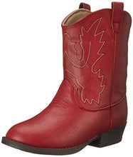 Load image into Gallery viewer, Baby Deer Kids' Pointed Toe Western Boot, Red, 10 Toddler