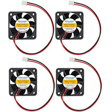 Load image into Gallery viewer, 4 Set 40mm 12V Dc Fan + Heatsink Kit with pre-Applied Thermal Conductive Adhesive Tape