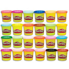 Load image into Gallery viewer, Play-Doh Modeling Compound 24-Pack Case of Colors, Non-Toxic, Multi-Color, 3-Ounce Cans, Ages 2 and up, Multicolor (Amazon Exclusive)