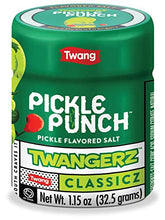 Load image into Gallery viewer, Twangerz Pickle Seasoning Salt Snack Topping, 1.15-Ounce Shaker (Pack of 20)