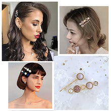 Load image into Gallery viewer, Hair Barrettes, 20 PCS Hair Clips for Women Girls, Acrylic Resin Hair Barrettes Macaron Hair Clips Hairpin hair accessories for women