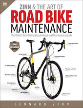 Load image into Gallery viewer, Zinn & the Art of Road Bike Maintenance: The World's Best-Selling Bicycle Repair and Maintenance Guide