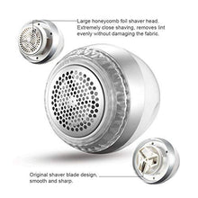 Load image into Gallery viewer, Maybuy Electric Fabric Shaver Lint Remover Rechargeable Sweater Pill Fabric Fuzz Remover for Furniture Defuzzer Clothes Bobbles Fleece Carpet Curtain Wool Blanket