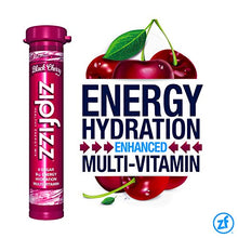 Load image into Gallery viewer, Zipfizz Healthy Energy Drink Mix, Hydration with B12 and Multi Vitamins (ASINPPOSPRME1830), Black Cherry 20 Count