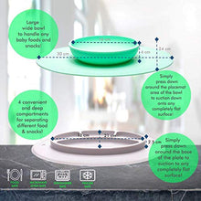 Load image into Gallery viewer, UpwardBaby Suction Toddler Plate and Bowl Set with Suction Placemats Set of 3