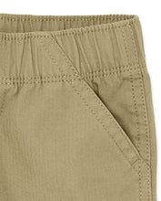 Load image into Gallery viewer, The Children's Place Baby Boys and Toddler Boys Pull On Cargo Shorts, Flax/Storm, 18-24 MONTHS