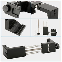 Load image into Gallery viewer, Ulanzi ST-02S Aluminum Phone Tripod Mount w Cold Shoe Mount, Support Vertical and Horizontal, Universal Metal Adjustable Clamp for iPhone 10 Pro Max XS Xs Max X 8 7 Plus Samsung Android Smartphones