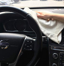 Load image into Gallery viewer, Autocare Natural Chamois Vehicle Cleaning Accessories,Leather Chamois Cloth Natural Shammy Drying Towel Dryer for Car Wash Care,Super Absorbent,2 Available Sizes(18x30inch&24x35inch,2 Pack)