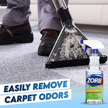 Load image into Gallery viewer, ZORBX Odor Eliminator Mega Bundle | Odor Remover (128 Oz), Spray Bottle (16 Oz), Value Pack (Pack of 3) and Pet Urine Odor & Stain Remover (24 Oz).