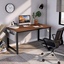 Load image into Gallery viewer, Cubiker Computer Desk 40" Sturdy Office Desk Modern Simple Style Table for Home Office, Notebook Writing Desk with Extra Strong Legs, Espresso