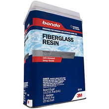 Load image into Gallery viewer, Bondo Home Fiberglass Resin, Designed for Interior and Exterior Home Use, 100% Waterproof, Strong, Durable, 0.9 Gallon