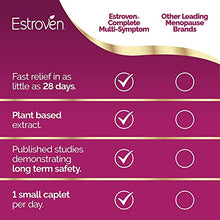 Load image into Gallery viewer, Estroven Complete Multi-Symptom Menopause Relief, Safe, Effective and Drug Free, Clinically Shown to Relieve Multiple Menopause Symptoms*, Reduces Hot Flashes and Night Sweats*, One Per Day, 28 Count
