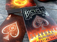 Load image into Gallery viewer, Bicycle Sunspot Stargazer Playing Cards