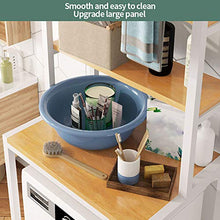 Load image into Gallery viewer, UDEAR 3 Shelf Bathroom Space Saver,Over The Toliet,The Clamshell Washing Machine Rack,Bathroom Corner Stand Storage Organizer Accessories,Bathroom Tower Shelf,Space Saver,Black