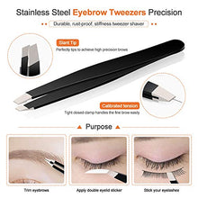 Load image into Gallery viewer, 14 in 1 Eyebrow Razor Kit, Professional Dermaplane Face Razor for Women, Eyebrow Trimmer for Hair & Peach Fuzz Remover, Face Shavers for Women with Eyebrow Tweezers/Scissors/Clipper/Spoolie Brush