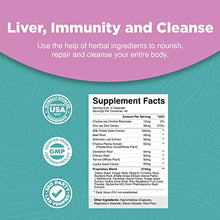 Load image into Gallery viewer, Liver Cleanse Detox & Repair Formula - Herbal Liver Support Supplement with Milk Thistle Dandelion Root Organic Turmeric and Artichoke Extract for Liver Health - Silymarin Milk Thistle Detox Capsules