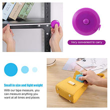 Load image into Gallery viewer, Measuring Tape Retractable, 60 Inch Soft Fabric Tape Measure for Body, Push Button Sewing Measurement Tape for Cloth Waist(10 Pack)
