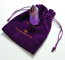 Load image into Gallery viewer, Amethyst Healing Crystal Wand Pointed & Faceted Prism Bar for Reiki Chakra Meditation Therapy Deco