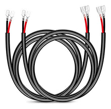 Load image into Gallery viewer, Nilight Wire Extension, 3 Feet, Play and Plug 16 Gauge – Wiring Harness Extension for Off Road LED Work Light Bar,2 Year Warranty (10021W)