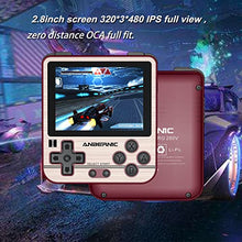 Load image into Gallery viewer, RG280V Handheld Game Console with 16 + 64G TF 5000 Games 64Bit 2.8inch IPS Screen , Retro Game Console Opening Linux Tony System Portable Video Game Console