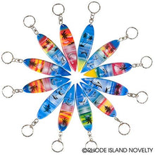 Load image into Gallery viewer, 4" WOODEN SURFBOARD KEYCHAIN