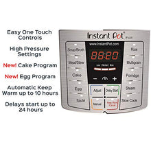 Load image into Gallery viewer, Instant Pot Lux 6-in-1 Electric Pressure Cooker, Slow Cooker, Rice Cooker, Steamer, Saute, and Warmer|6 Quart|Red|12 One-Touch Programs