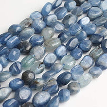 Load image into Gallery viewer, Love Beads Natural Stone Irregular Blue Kyanite Stone Beads 4-7mm Beads for Jewelry Making DIY Beads Bracelets 15inches