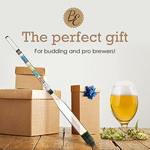 Load image into Gallery viewer, Brewer's Elite Hydrometer - for Home Brew Beer, Wine, Mead and Kombucha - Deluxe Triple Scale Set, Hardcase and Cloth - Specific Gravity ABV Tester