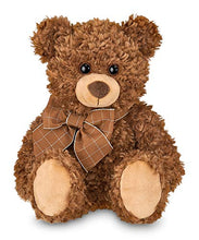 Load image into Gallery viewer, Bearington Lil' Reggie Brown Plush Stuffed Animal Teddy Bear, 12 inches