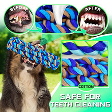 Load image into Gallery viewer, XL Dog Chew Toys for Aggressive Chewers Large Breed, 14 Pack Tough Indestructible Dog Toys for Aggressive Chewers, Durable Puppy Chew Toys for Teething, Heavy Duty Cotton Dog Rope Toys for Large Dogs