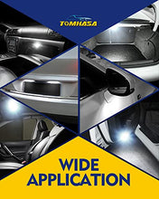 Load image into Gallery viewer, Tomhasa 194 LED Bulbs 6000K White, 168 2825 T10 Led Interior Lights for Car 2825 LED Chip W5W 192 LED Replacement Bulbs for Interior Dome Map Door Courtesy Trunk License Plate Lights, Pack of 2