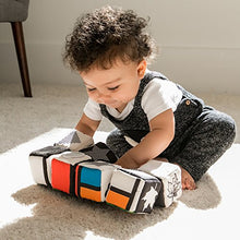 Load image into Gallery viewer, Baby Einstein Infinity Block High Contrast Soft Block Toy, Newborns and up