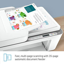 Load image into Gallery viewer, HP DeskJet Plus 4155 Wireless All-in-One Printer | Mobile Print, Scan & Copy | HP Instant Ink Ready | Auto Document Feeder (3XV13A) (Renewed)
