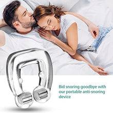Load image into Gallery viewer, Anti Snoring Devices - Silicone Magnetic Anti Snoring Nose Clip, Snoring Solution - Comfortable Nasal to Relieve Snore(4 PCS)