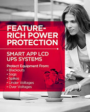 Load image into Gallery viewer, CyberPower OR500LCDRM1U Smart App LCD UPS, 500VA/300W, 6 Outlets, AVR, 1U Rackmount
