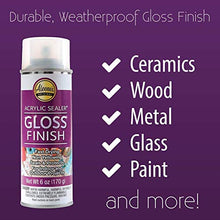 Load image into Gallery viewer, Aleene's 26412 Spray Gloss Finish, 6 Oz Acrylic Sealer, Original Version